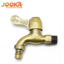 High quality easy installation single cold green bronze bibcock taps